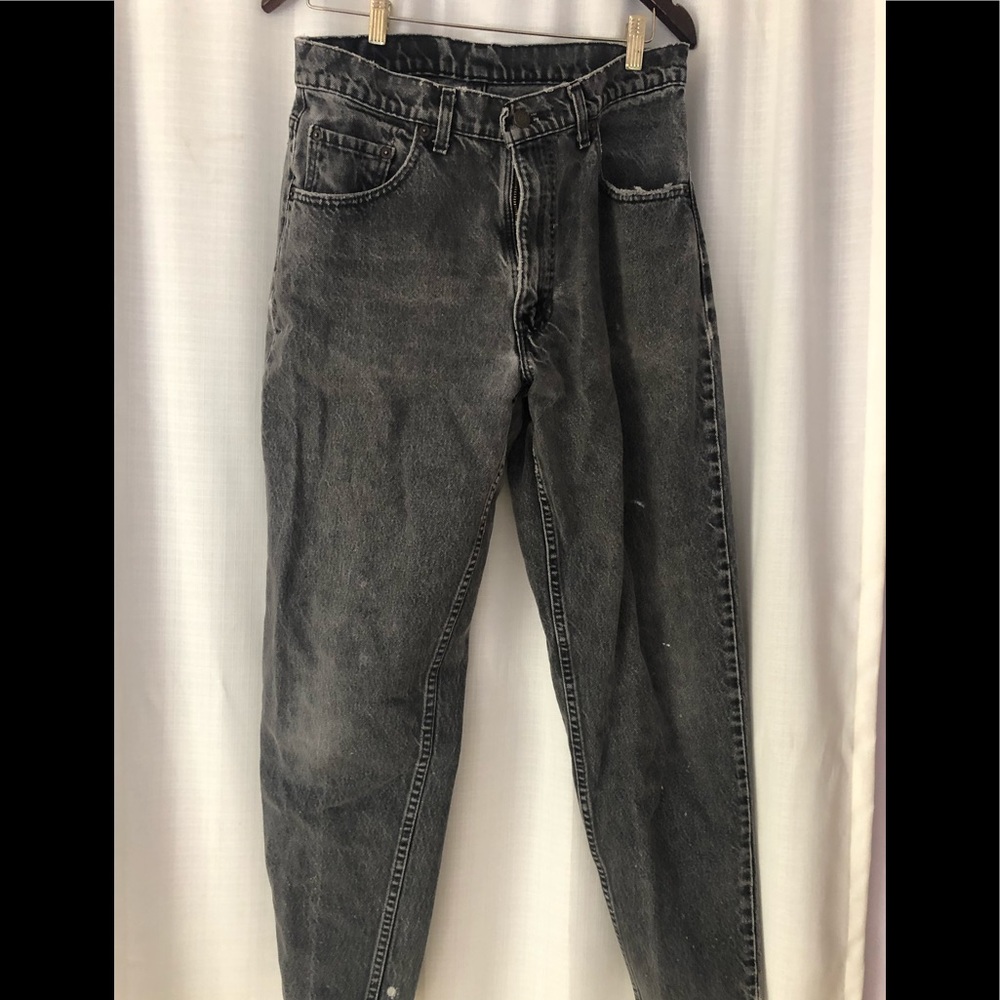 Levi’s black denim jeans